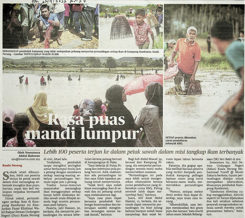 'Rasa puas mandi lumpur'